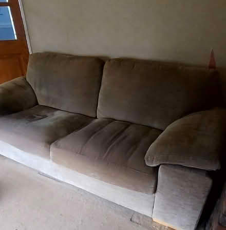 Photo of free Large 3 seater sofa (Bradwell NR31) #1