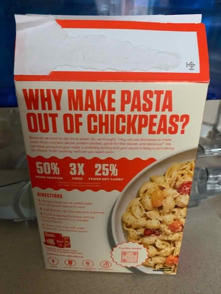 Photo of free Chickpea Shell Pasta (South Denton) #2
