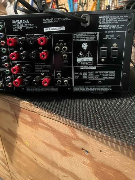 Photo of free Yamaha receiver (Near SBHS) #2