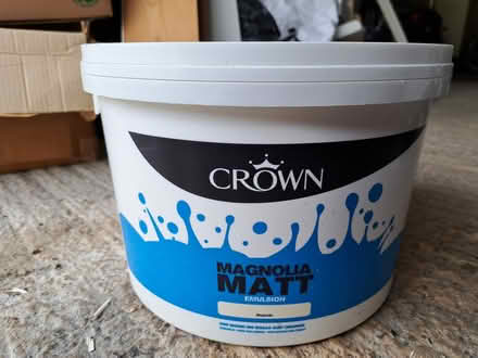 Photo of free 10L Crown Matt Emulsion Magnolia (Fishbourne PO19) #2