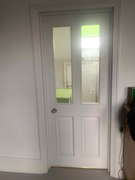 Photo of free 2 internal oak Howdens fire doors (Tooting Bec/Balham) #1