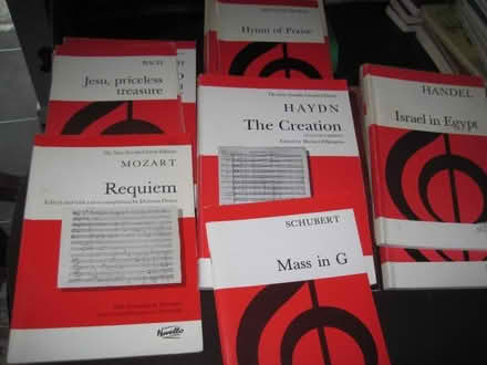 Photo of free Choral Music Scores (Purley CR8) #1