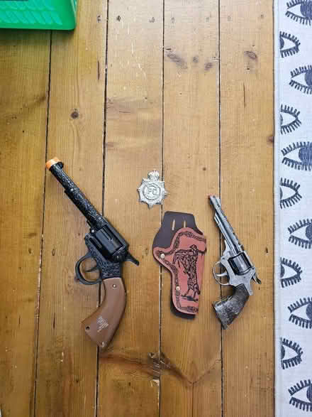 Photo of free Cow boy and police guns (Mayfield NE23) #1