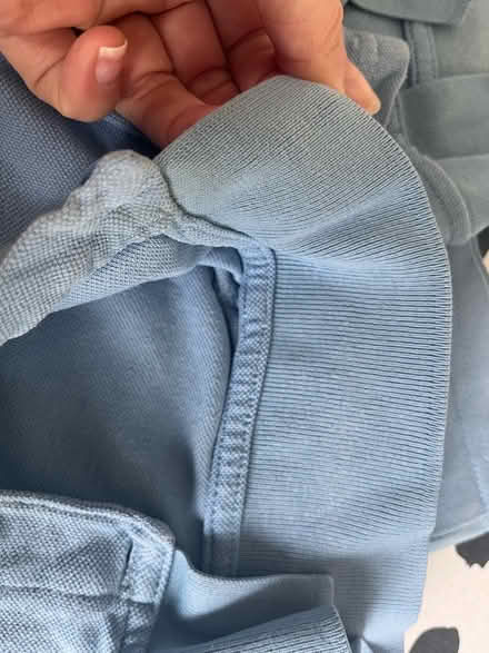 Photo of free Blue boys school polo shirt age 5-6 (Leighton Buzzard LU7) #2