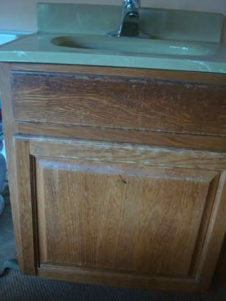 Photo of free vanity, sink, nearly new faucet (central San Rafael) #3