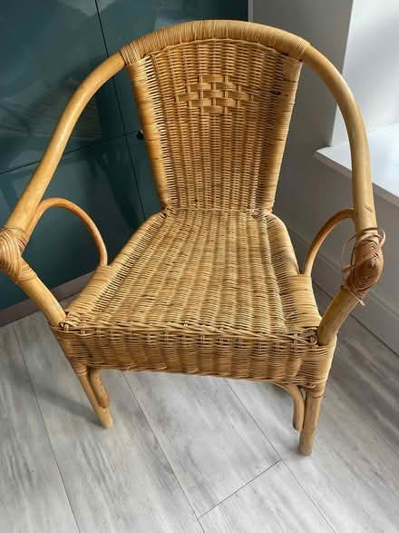 Photo of free Wicker chair (Stanmore, HA7) #1