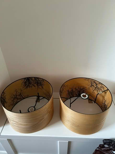 Photo of free 2 large lampshade (Newington Green, Islington) #2