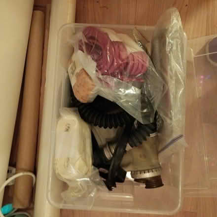 Photo of free Job lot of latex bands and mask etc (Sutton SM2) #2