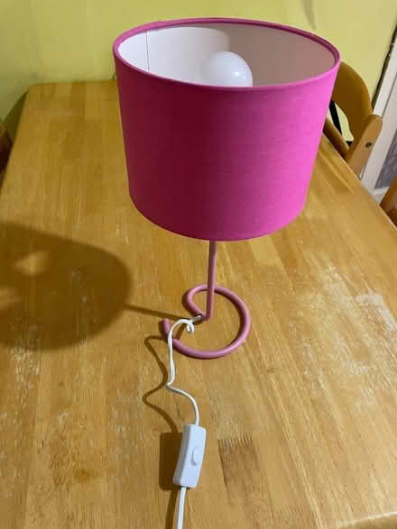 Photo of free Purple Table Lamp (Abraham Heights LA1) #1