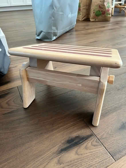 Photo of free Nursing Footstool (Redwood) #2