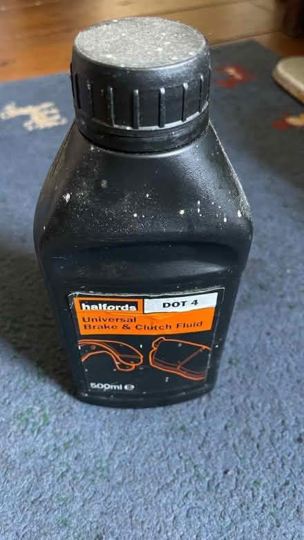 Photo of free DOT 4 universal brake & clutch fluid - unopened (Goldhanger CM9) #1