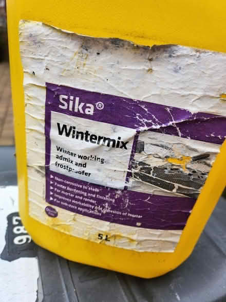 Photo of free Sika Wintermix 12.5L (Bedford) #2