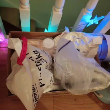 Photo of free Job lot of plaster of paris/aginate & liquid latex etc (Sutton SM2) #1