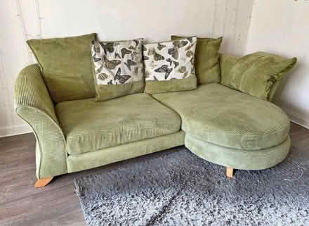 Photo of free Green corner sofa (N12) #1