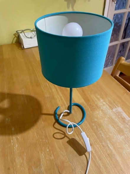 Photo of free Blue Table Lamp (Abraham Heights LA1) #1