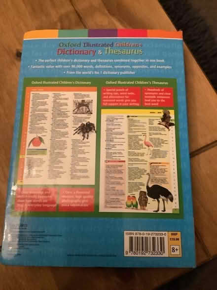 Photo of free Children dictionary and thesaurus (Leighton Buzzard LU7) #2