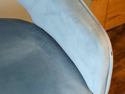 Photo of free Blue swivel chair (Harborne) #1