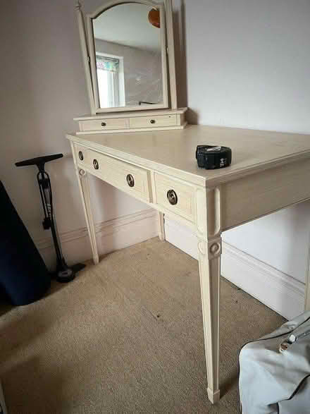 Photo of free Table and mirror (Freehold Lancaster) #1