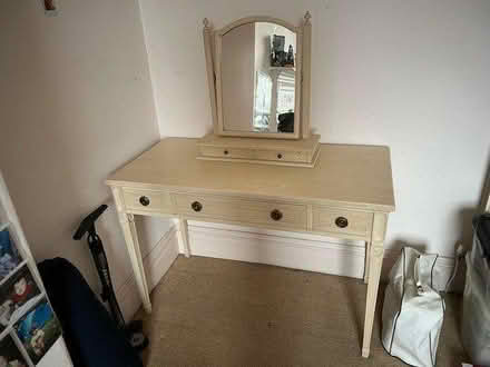 Photo of free Table and mirror (Freehold Lancaster) #2