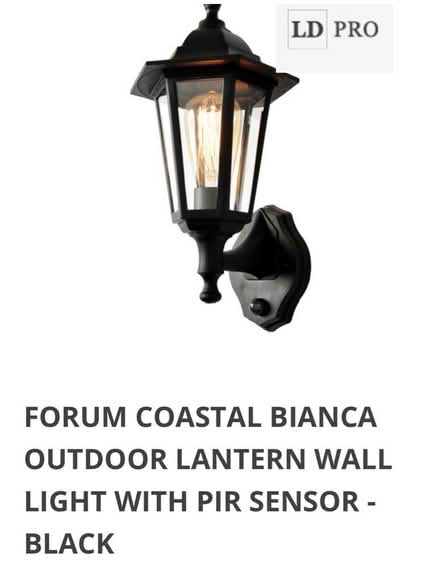 Photo of Coach Lantern with Security PIR (BN2) #1