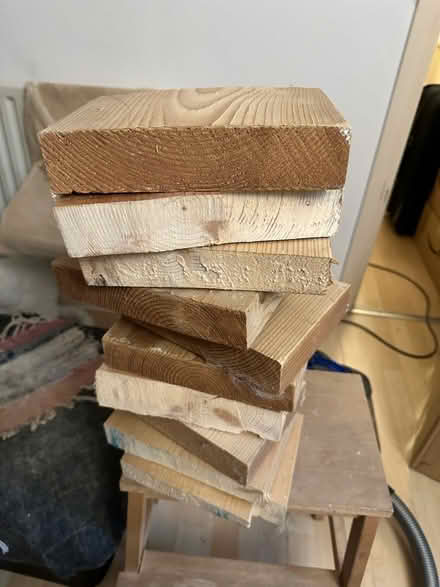 Photo of free 10 pieces of chunky pine offcuts (E8) #1