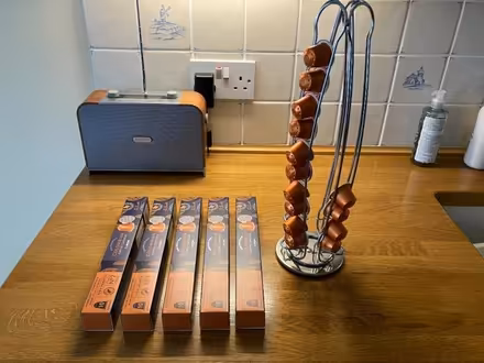 Photo of free 64 Amazon Nespresso Compatible Coffee Capsules & Holder (CT21) #1