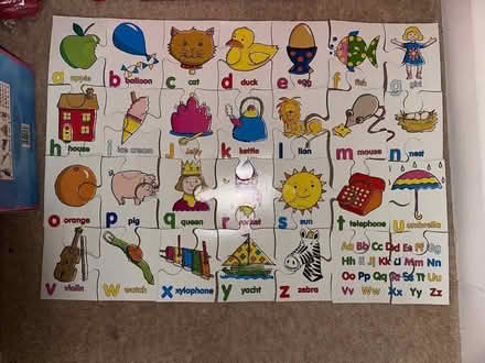 Photo of free Alphabet floor puzzle (Segensworth East PO15) #1
