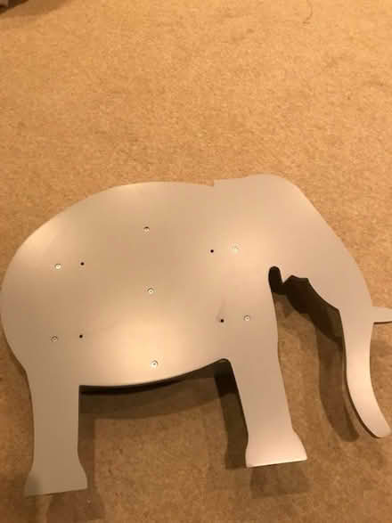 Photo of free child's shelf, patently elephant themed (Brooke NR15) #3