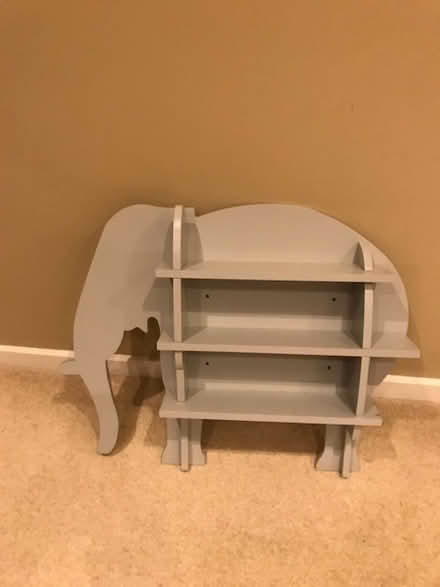 Photo of free child's shelf, patently elephant themed (Brooke NR15) #1