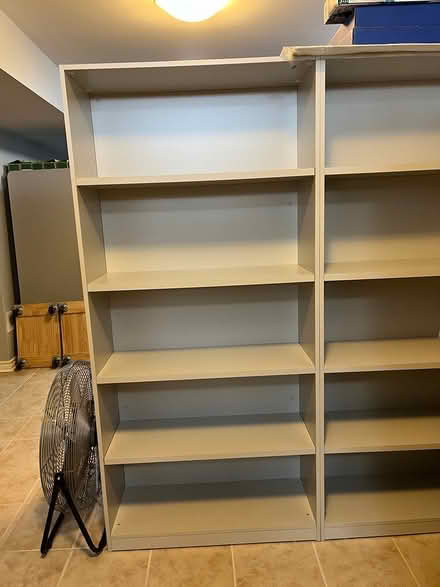 Photo of free 2 bookshelves (Streetsville) #1