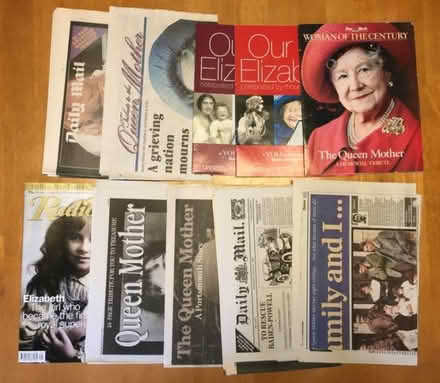 Photo of free Queen Mother memorabilia (Waterlooville PO7) #1