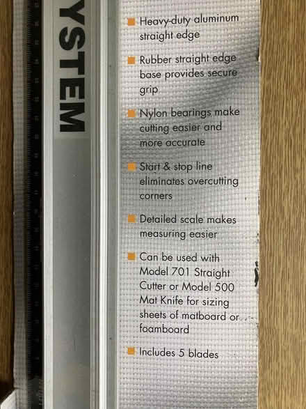 Photo of free logan team mat cutter (Barton OX3) #2