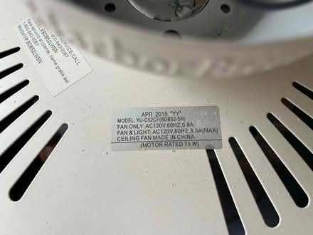 Photo of free Ceiling fan (Sarasota) #2