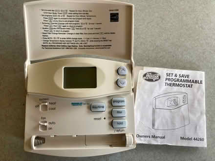 Photo of free Hunter programmable thermostat (Greenwood) #1