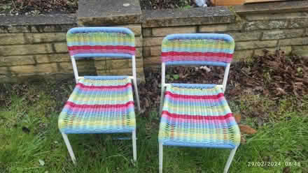 Photo of free Children's garden chairs (SE19) #1
