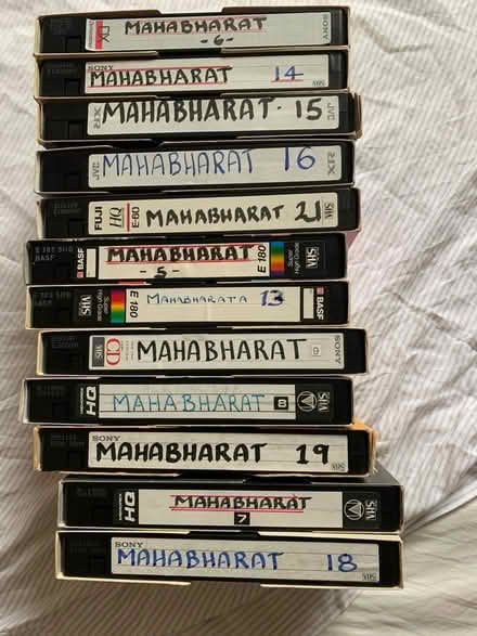 Photo of free Mahabharat home recorded vhs 12 (Southall UB1) #1