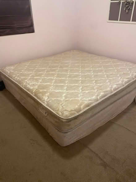 Photo of free King bed and box spring (East valley) #1