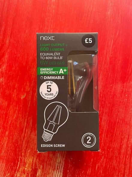 Photo of free Next dimmable light bulb (Oxley Park MK4) #1