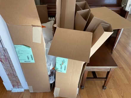 Photo of free Very Large Pieces of Cardboard (Friendship Heights, D.C.) #1