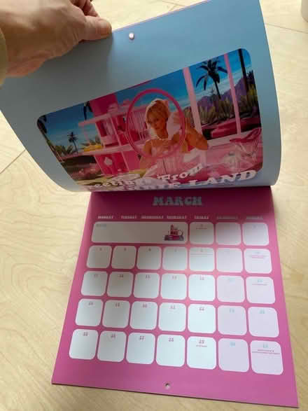 Photo of free Barbie calendar 2024 (Chesham HP5) #2