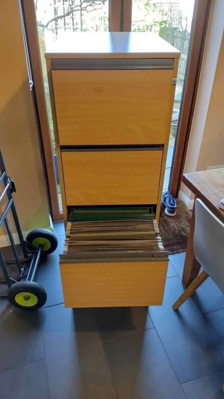 Photo of free 4 draw filing cabinet (Timperley WA15) #1