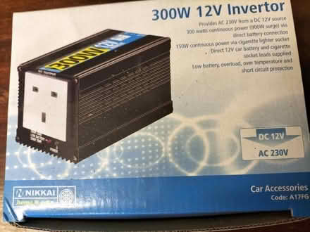 Photo of free 12volt to 240volt invertor (Pickering YO18) #1