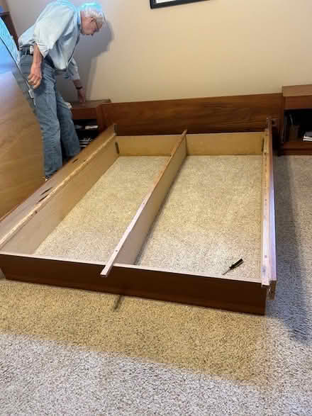 Photo of free Platform bed frame (Oldsmar near Walmart) #1