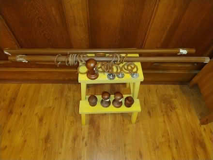 Photo of free Curtain pole. 2.4m (Dursley GL11) #1