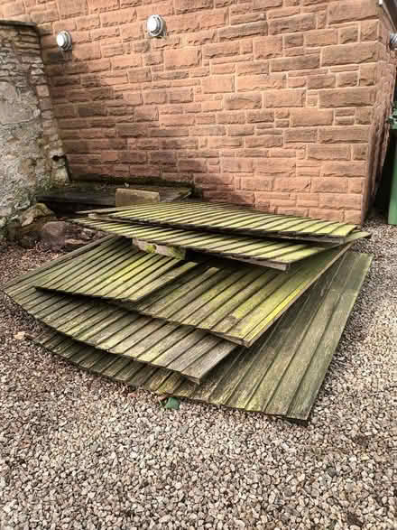 Photo of free Used 6ft fence panels (Appleby-in-Westmorland CA16) #1