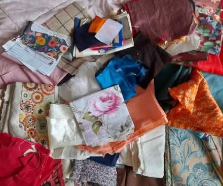 Photo of free Left over fabric offcuts remnants (Taunton Pyrland & Rowbarton District Ward TA2) #1