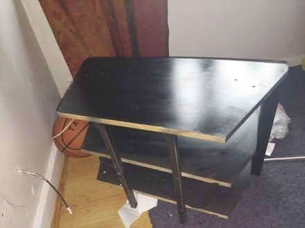Photo of free Wood tv stand (E17) #1
