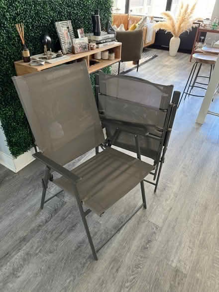 Photo of free a pair of patio chairs (Gold Coast) #1