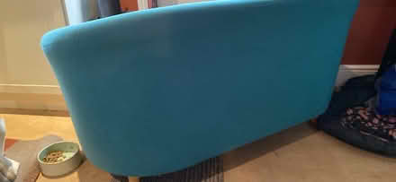 Photo of free Turquoise sofa solid (TQ2) #3