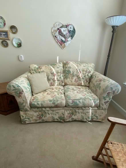 Photo of free Ashley loveseat (Near downtown Parker) #1